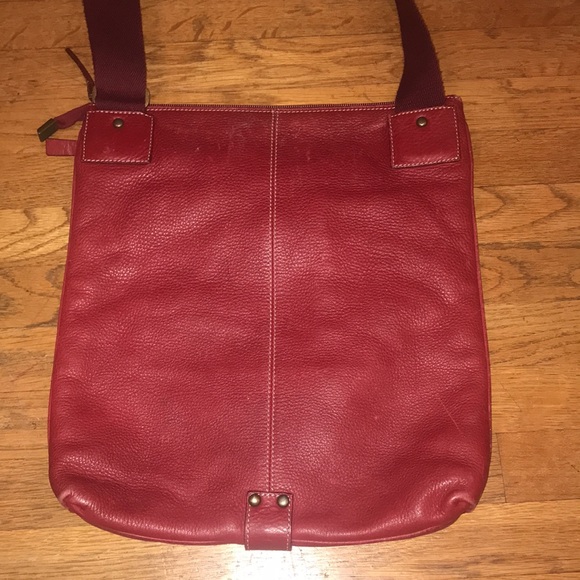 Red Leather Bag - Picture 7 of 11